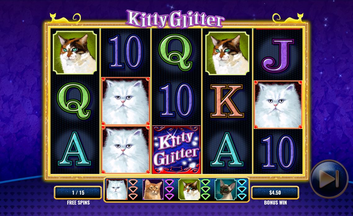 Kitty Glitter Casino Slot Game Atlantic Lottery